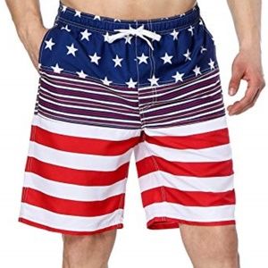 4th of July Swimming trunks